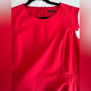 J Crew Resume Dress in Red